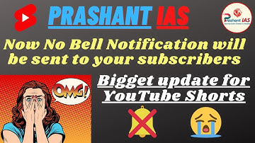No Bell Notification for YouTube short videos | YouTube Shorts Video Notification Problem