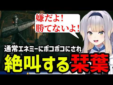 【ELDEN RING＃4】強敵に遭遇し絶叫する栞葉【栞葉るり切り抜き】※ネタバレあり