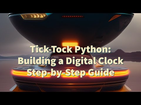 "Tick-Tock Python: Building a Digital Clock Step-by-Step Guide"