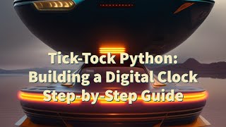 "Tick-Tock Python: Building a Digital Clock Step-by-Step Guide" screenshot 1