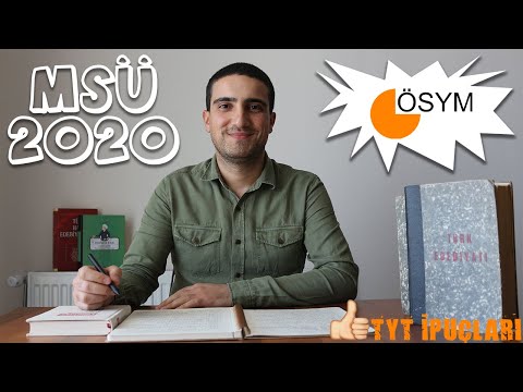 MSÜ 2020 TÜRKÇE DİL BİLGİSİ SORULARIN ÇÖZÜMÜ. TYT İPUÇLARI İLE BİRLİKTE...