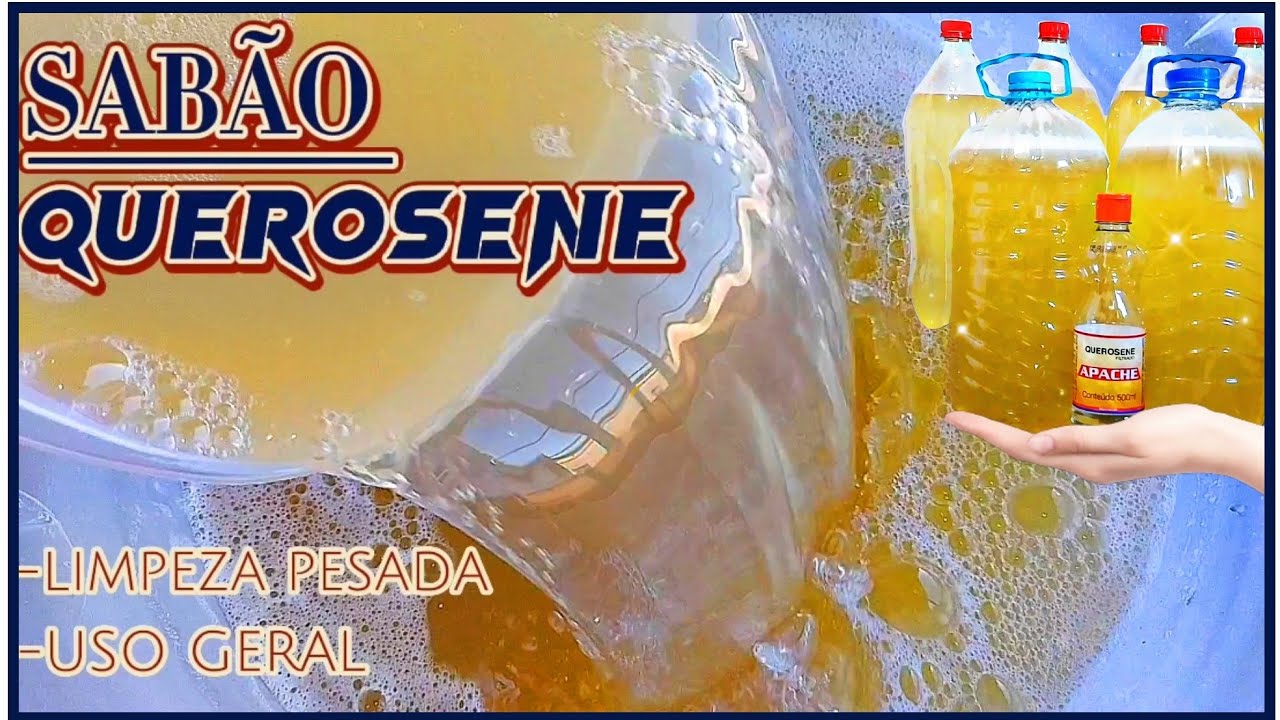 😱SABÃO DE QUEROSENE POTÊNCIA INCRÍVEL - ESSE ME SURPREENDEU😱LIMPEZA GERAL