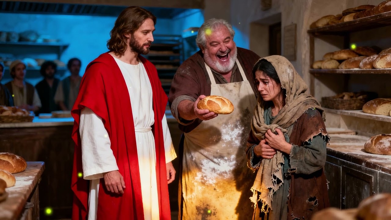 JESÚS HIZO PAGAR AL RICO QUE RÍO CUANDO UNA MADRE SOLA PIDIÓ PAN… Y LA VERDAD SALIÓ A LA LUZ