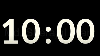 10 Minute Stopwatch- 10 Minutes Countdown 600 second