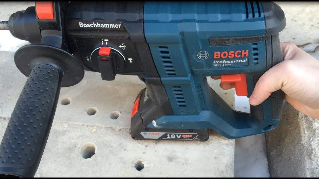 Перфоратор bosch 180. Bosch GBH 180-li. Бош Хаммер аккумуляторный 180 li. Bosch GBH 180-li (0611911122). GBH 180-li Cordless Rotary Hammer.