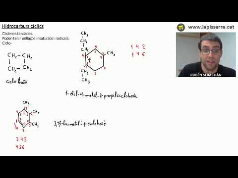 Vídeo: Els hidrocarburs cíclics són saturats o insaturats?