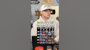 You Have $15 To Build Your Perfect NFL Lineup #fyp #nfl #football #jerryrice #juliojones