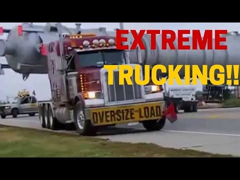 Extreme Trucking Big Trucks In The World - DANGEROUS!