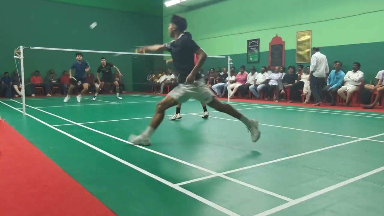 Vishnu & Mayank  Vs Sailo & Diyyansh (Pullela Gopichand Badminton Academy) Hyderabad, Telangana