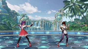 THE KING OF FIGHTERS XIV - Athena Asamiya vs Yuri Sakazaki