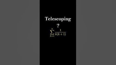 "How to Instantly Solve a Tricky Telescoping Sum | Quick Partial Fractions Trick"