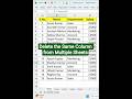 ✅ Delete the Same Column from Multiple Sheets in Excel at Once #excelhacks