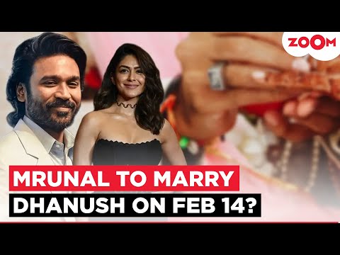 Mrunal Thakur and Dhanush to get married on Valentine’s Day? Here’s what we know
