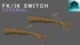 AUTODESK MAYA - FK /IK Switch Tutorial (2022!)