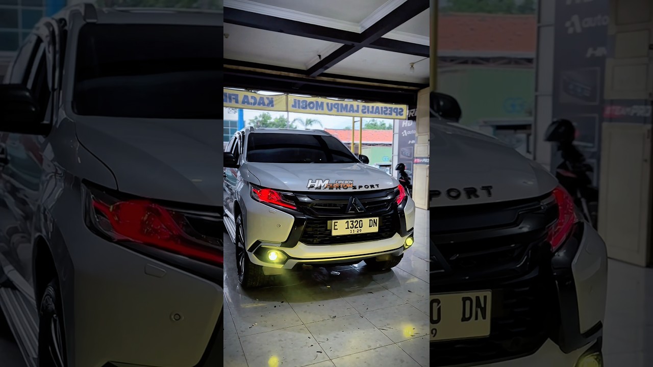 Pemasangan Biled Foglamp Pro7 P.735F-3C GT Pajero Sport 