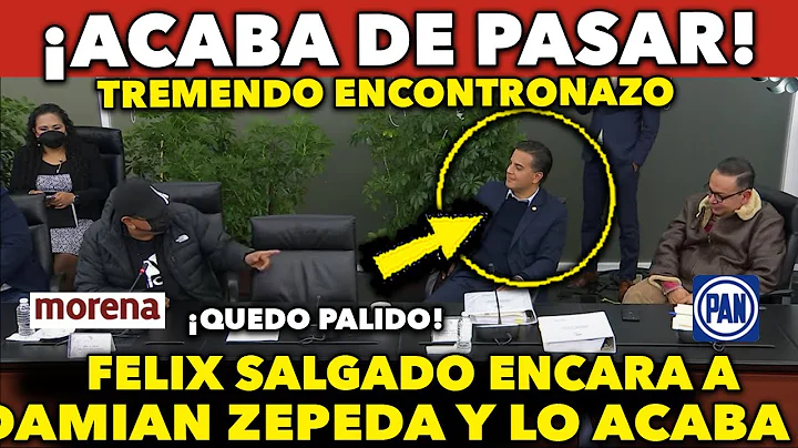 ACABA DE PASAR! FELIX SALGADO ENCARA A DAMIAN ZEPE...