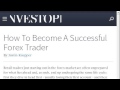 Forex Trading Off The Daily Charts - 1 advice you need to hear!