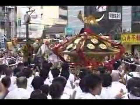 平成20年 素盞雄神社例大祭（天王祭）　本社神輿渡御1