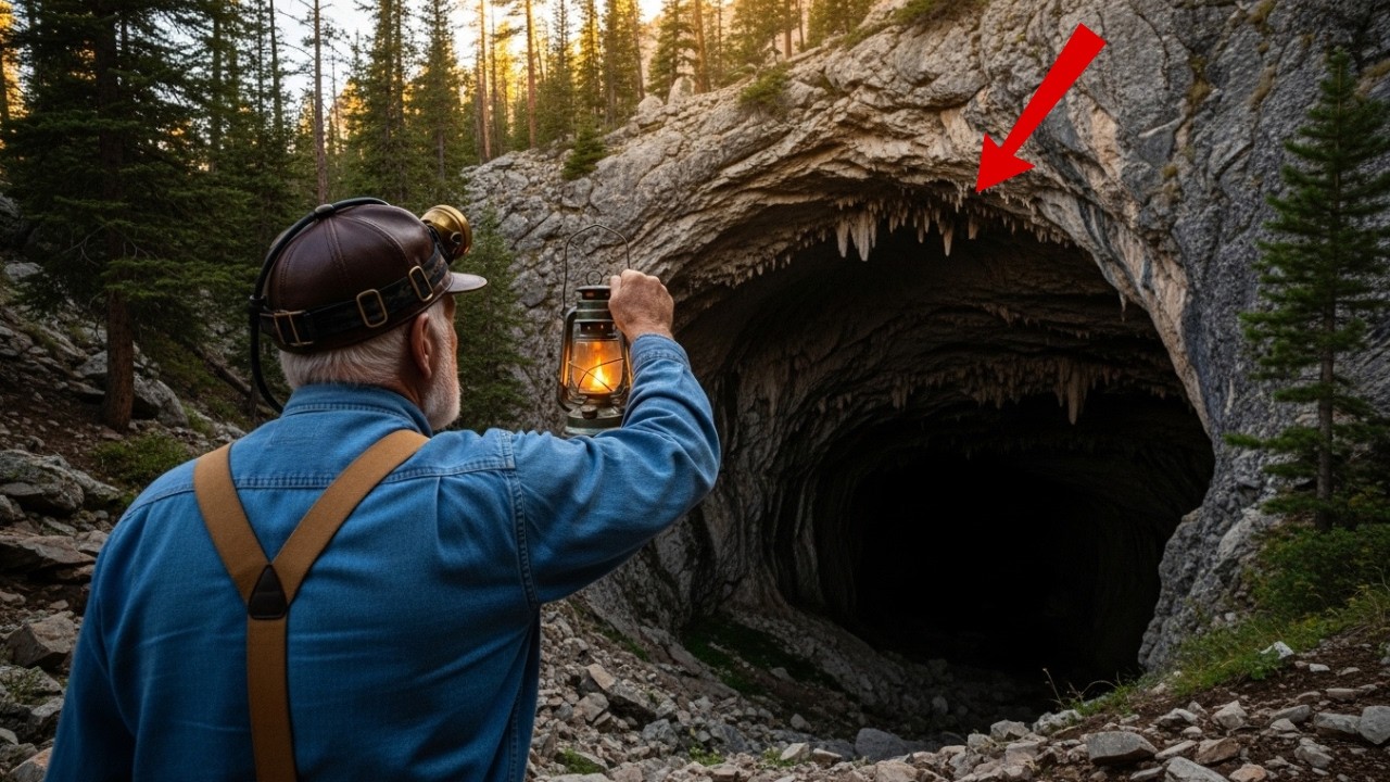 Ridiculed at 80 for, he found a hidden cave in the mountains - 24 hours later, everyone regretted it