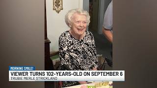 Morning Smile: WSFA viewer to celebrate 102nd birthday on Sept. 6
