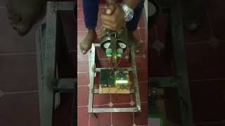 Electricity generation Using Braking Mechanism | Mechanical Project | Ezone Trichy