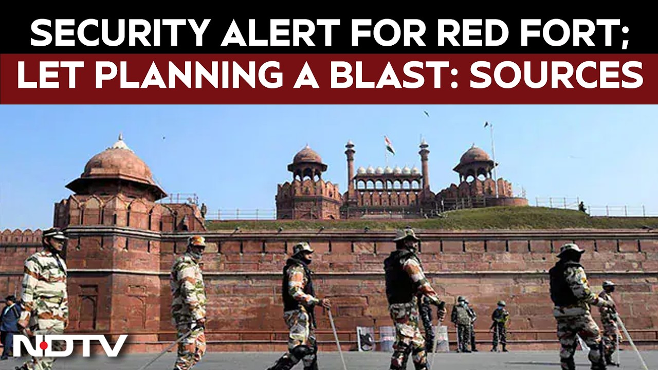 Red Fort Blast Alert LIVE | Red Fort Blast News| Pak's Lashkar Planning Blast Near Red Fort: Sources