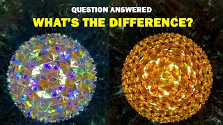 Exploring Kaleidoscopes. Dichroic Cube vs. Gemstone - What's the Difference?