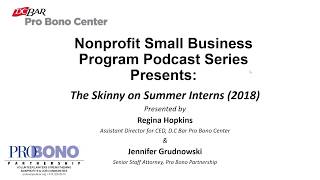Celebrity Nonprofit Program Podcast Series: The Skinny on Summer Interns (2018) Net Worth