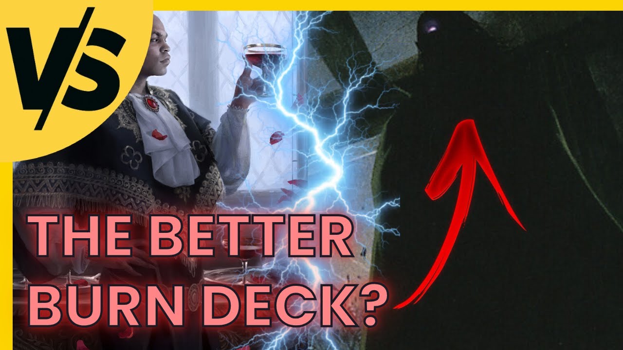 What BURN deck is BETTER? | MTG Pauper Gameplay
