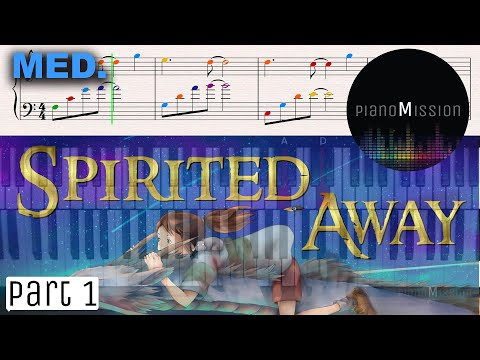[Real Piano Tutorial] ONE SUMMER'S DAY_Spirited away OST (part1) with sheets