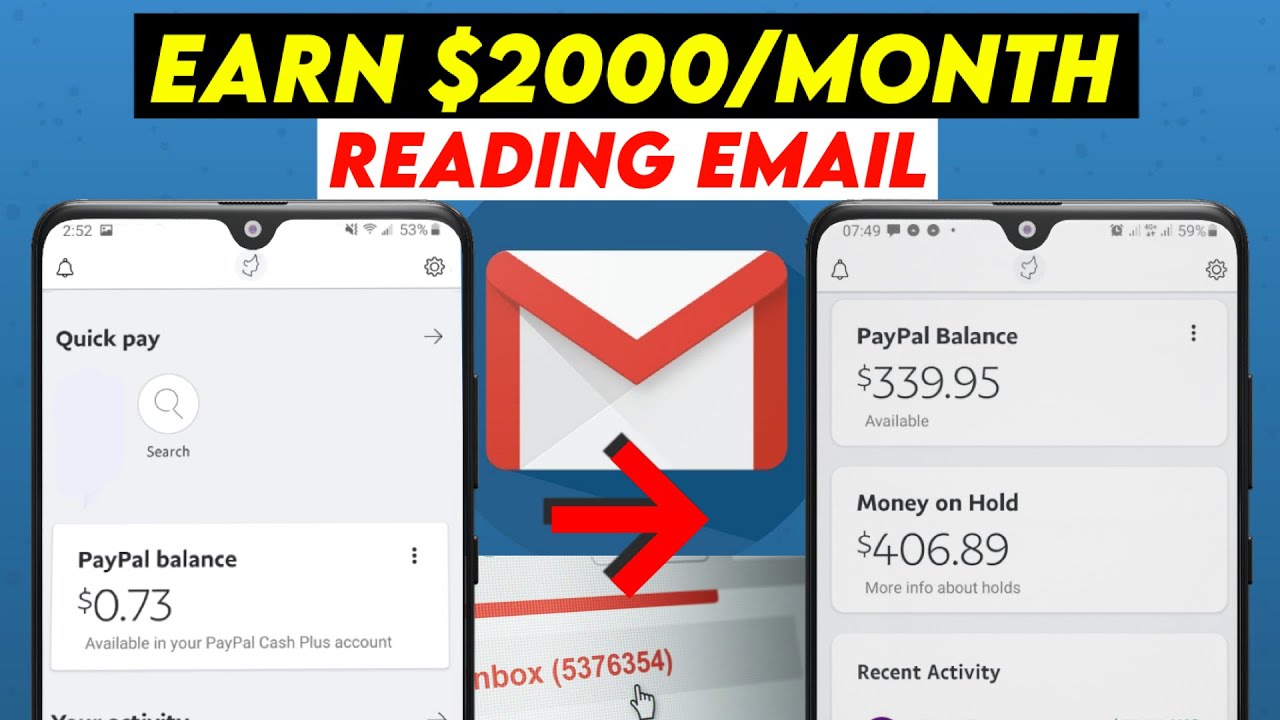 Earn $2000 Per Month By Reading Emails | Beginner Friendly Method (earn money online)