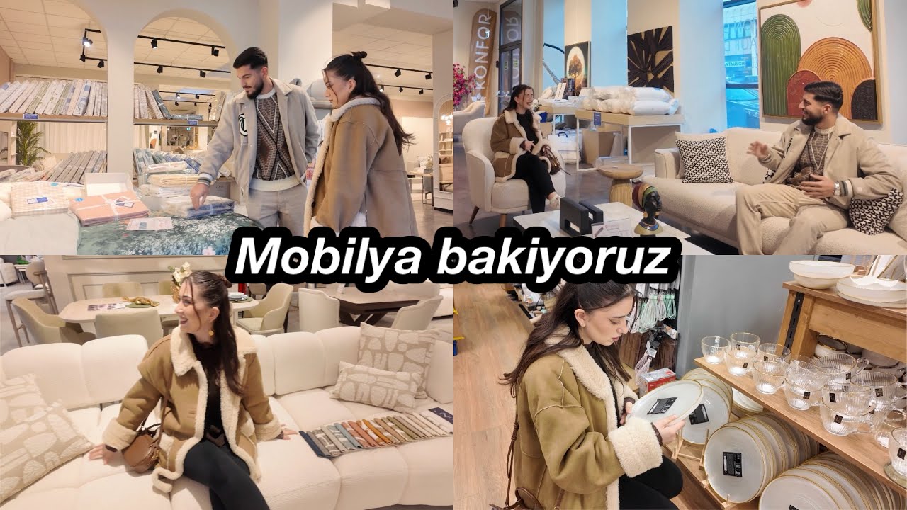 EVİMİZ İÇİN MOBİLYA BAKIYORUZ- MOBİLYA TURU