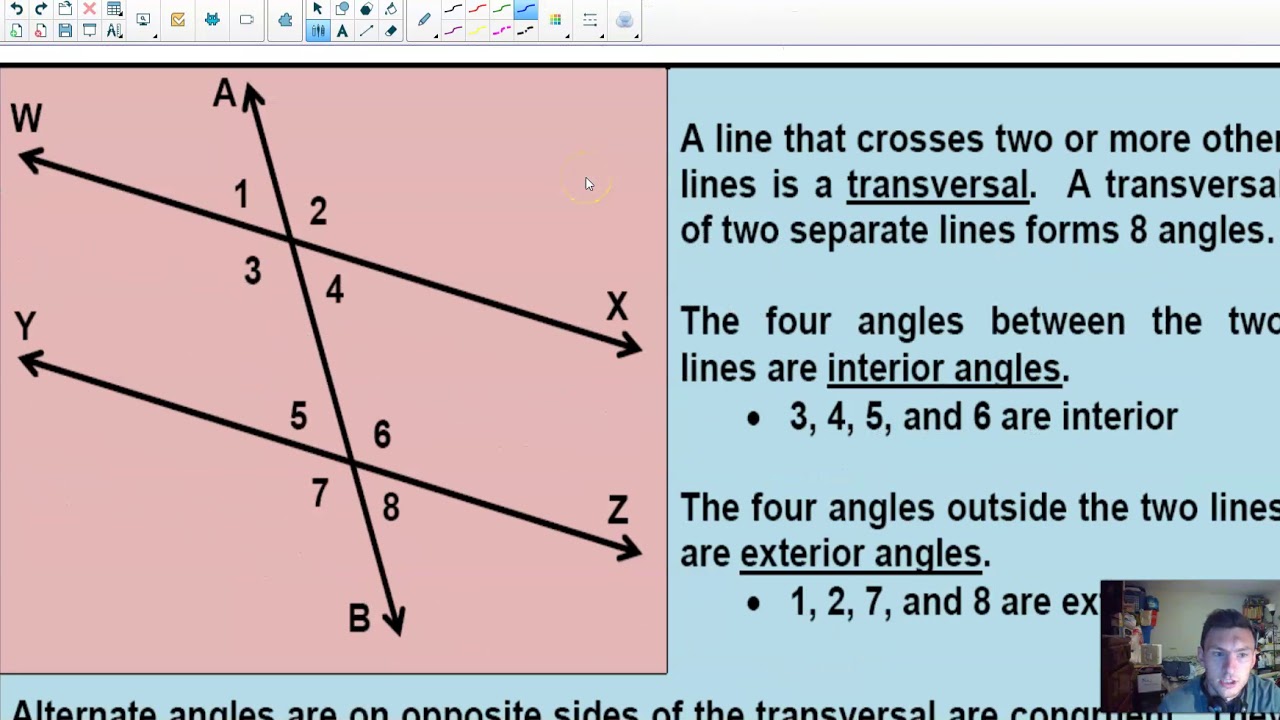 Unit 1 Lesson 5b 8th Grade Angle Relationships In Parallel Lines Unit 1 Lesson 5b 8th Grade Angle Relationships In Parallel Lines