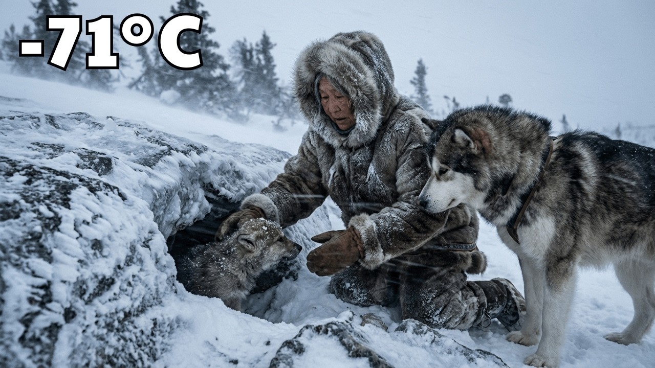 🐺 She Saved a Frozen Wolf Cub in a −71°C Blizzard… What Happened Next Shocked Me