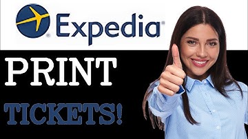 How To Print Your Plane Tickets From Expedia (2025)