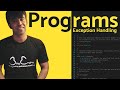 Exception Handling in java