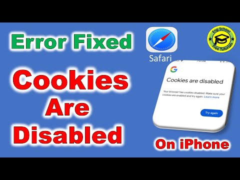 Fix Cookies Are Disabled in Safari On iPhone | Your Browser has cookies disabled