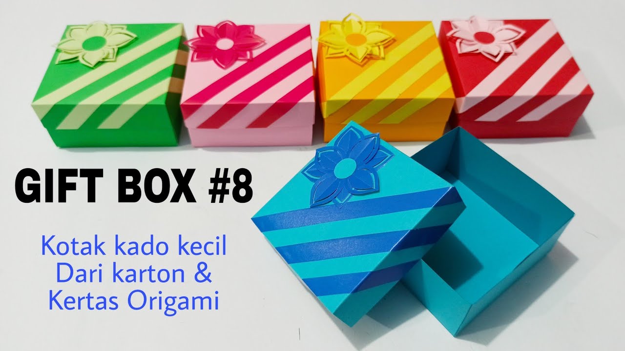 39+ Cara Membuat Kotak Kado Dari Kertas Origami