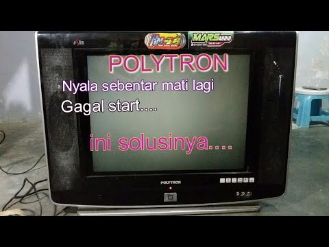 Tv Polytron Hidup Sebentar Mati Lagi Youtube