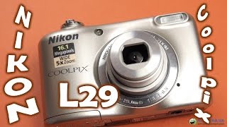 Nikon Coolpix L29: обзор бюджетного фотоаппарата(Цена и наличие: http://rozetka.com.ua/nikon_coolpix_l29_silver/p604685/ Видеообзор фотоаппарата Nikon Coolpix L29 Смотреть обзоры других..., 2014-10-08T10:35:43.000Z)