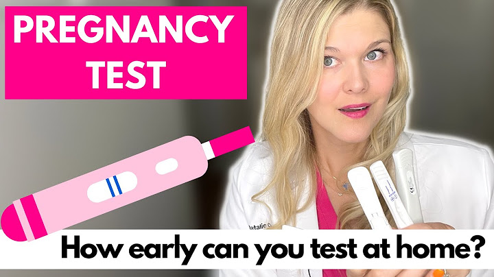 How early can you take a pregnancy test after conception