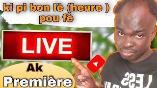 Koman pou fe live sou YouTube screenshot 5