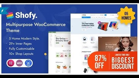 Shofy   Highly Customizable WooCommerce WordPress Theme + RTL @1000theme