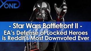 EA's Defense of Battlefront 2's Locked Heroes Became Reddit's Most Downvoted Comment Ever