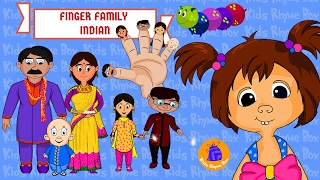 Finger Family Indian Family Nursery Rhyme Kids Rhyme Box