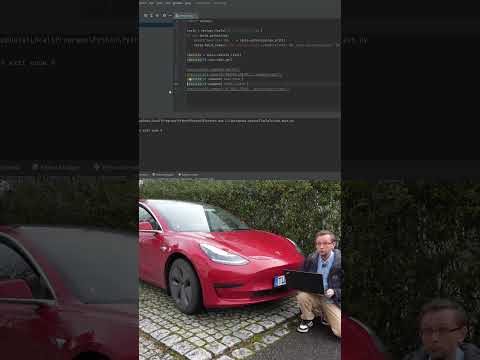 Видео: Управляю Tesla с помощью Python