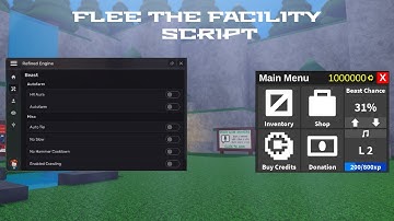 *NEW* Flee the Facility Script (PASTEBIN 2025) (GIVE BEAST CHEATS, AUTOFARM, SLOW BEAST, SPEED)