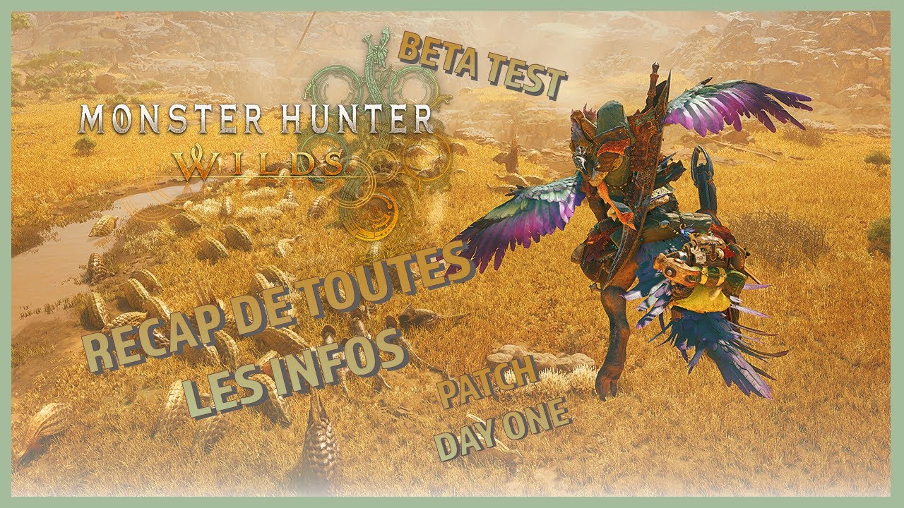 [FR] MONSTER HUNTER WILDS BETA OUVERTE 2 & RECAP DEV STREAM !! - YouTube