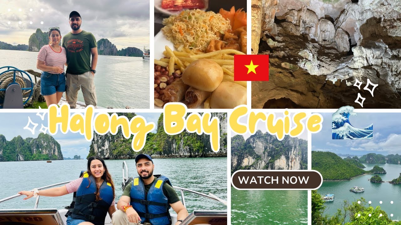 Magical Halong Bay Vietnam 🌊 | Full Day Tour from Hanoi (Vlog)