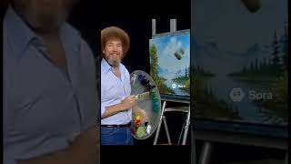 Bob Ross Happy Accident #bobross